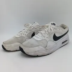 NIKE ナイキ Air Max SC エアマックスSC スニーカー メンズ 白/黒 ホワイト/ブラック D-3-2