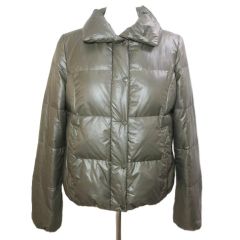 フォクシー FOXEY ニットカーディガン 半袖 薄手 38 ベージュ 35847