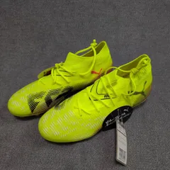 【新品】PUMA サッカーシューズ 24.5CM イエロー HG/AG