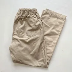 United Athle 7475-01 T/Cイージーパンツ｜ワークパンツ シェフパンツ ツイル ユニセックス 廃盤モデル XS サファリベージュ