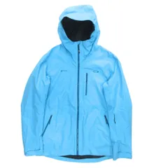美品 OAKLEY オークリー アンバウンド ゴアテックス シェル ジャケット スキー スノーボード ウェア ブルゾン サイズL 青 ブルー メンズ 古着 中古 USEDのサムネイル