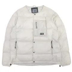 良品 WIND AND SEA x TAION ウィンダンシー タイオン 25aw INNER DOWN インナーダウンジャケット ブルゾン L グレージュ メンズ 古着 中古 USEDのサムネイル