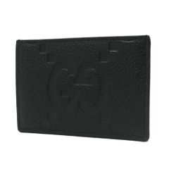 Gucci 未使用 ジャンボGG カードケース ブラック 名刺入れ - メルカリ