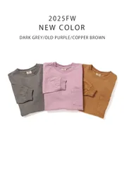 【国内正規品】グッドウェア Goodwear ポケT TEE ポケット Tシャツ 長袖 ロングスリーブ 丸胴 ホールガーメント アメリカ製/SMOKY MOCHA/S 202104