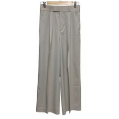 NOBLE エステルツイルストレッチスラックスパンツ 36size グレー