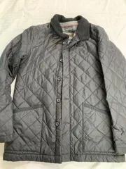 EDDIE BAUER  キルティング キルティングジャケット コート  黒 S