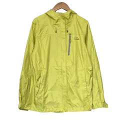 良品 L.L.Bean エルエルビーン トレイル モデル レイン ジャケット ジャパンフィット パーカー 506338 L イエロー レディース 古着 中古 USEDのサムネイル
