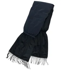 美品 TO BE CHIC トゥービーシック ダウン切替 マフラー ブラック レディース 古着 中古 USEDのサムネイル