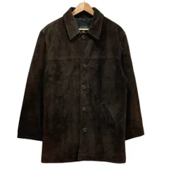 J.CREW ジェイクルー ヴィンテージ ヌバックレザー カーコート S ブラウン メンズ 古着 中古 USEDのサムネイル
