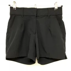 【美品】ナイキ ショートパンツ 黒 ストレッチ レディース XS ゴルフウェア NIKE