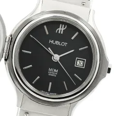 ウブロ HUBLOT S139.11.1 MDM クラシック ハンターケース デイト クォーツ レディース _952658のサムネイル
