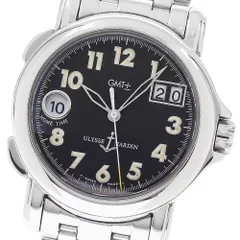 ユリス・ナルダン Ulysse Nardin 223-22 サンマルコ GMT ビッグデイト 自動巻き ボーイズ _949613のサムネイル