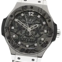 ウブロ HUBLOT 343.SS.6570.NR.BSK16 ビッグバン Broderie 限定200本 11Pダイヤ 自動巻き レディース _948087のサムネイル