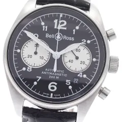ベル＆ロス Bell＆Ross 126.A ヴィンテージ デイト クロノグラフ 自動巻き メンズ 良品 _940254のサムネイル
