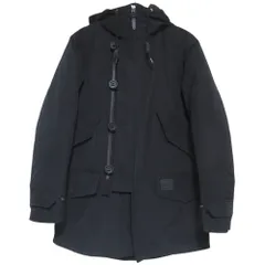 美品 COACH コーチ カモフラ柄 ダウンインナー付き 3way N-3B フーディー ダウンコート ダウンジャケット F21008 XSサイズ ブラック メンズ 古着 中古 USEDのサムネイル