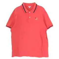LOEWE ロエベ h526341x99 アナグラム コットン 半袖 ポロ シャツ レッド系 M【中古】のサムネイル
