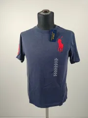 ラルフローレン ビッグポニー Tシャツ ボーイズモデル ネイビー 半袖 メンズ