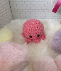 ハエトリグモの赤ちゃん BIG ピンク パール バレエコア ぬいぐるみ ハエトリグモの赤ちゃん BIG ピンク パール バレエコア ぬいぐるみ