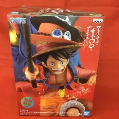 ワンピースマニアが　モンキーDルフィ　フィギュア　開封品