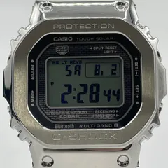 CASIO G-SHOCK ジーショック フルメタル GMW-B5000D-1JF 腕時計 メンズ シルバー メタルバンド モバイルリンク