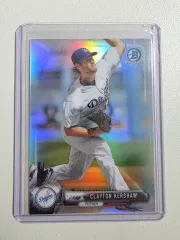 2017 MLB バウマン クロム クレイトン・カーショー リフレクター カード LAドジャース