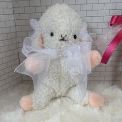 人気作家様 ぬいぐるみ ひつじ アーティストベア テディベア - メルカリ