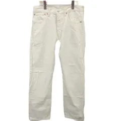 リーバイス Levi's 501 デニムパンツ ジーンズ W31 L32 白 ホワイト 無地 長ズボン /YU ■ECA004