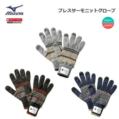 MIZUNO(ミズノ) ブレスサーモ ニットグローブ 男女兼用 [B2JY9501]