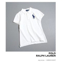 Polo Ralph Lauren ビックポニーポロシャツ ホワイト 288t*ポロラルフローレン POLO RALPH LAUREN Skinny-Fit Big Pony Polo