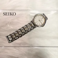 セイコー 腕時計 レディース クオーツ 10気圧防水 シルバー 動作確認済 SEIKO 8N31 小傷あり
