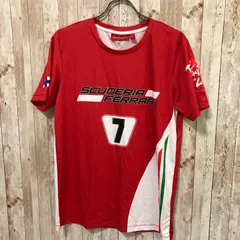 フェラーリ（Scuderia Ferrari）ロゴT　レッド　S　フェラーリSFチーム×鈴鹿サーキット