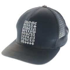CHROME HEARTS メッシュキャップ ブラック - メルカリ