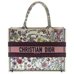 あんしん鑑定済・正規店購入】Dior ブックトートミディアムフローラル 