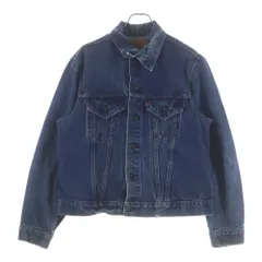Levi's (リーバイス) 70s VINTAGE 7050-0217 4th ボタン裏529 サークルRタブ トラッカーデニムジャケット ブルー