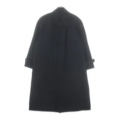 COMME des GARCONS HOMME (コムデギャルソンオム) 90AW ARCHIVE ステンカラー ラグランスリーブ ノーベント ボタンアップ ウールロングコート ブラック HC-05007S アーカイブのサムネイル