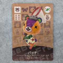 どうぶつの森 amiiboフェスティバル オリジナルデザイン amiiboカード パッチ