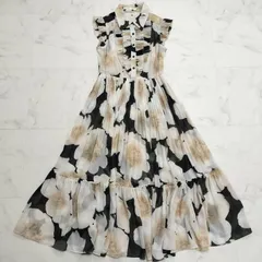 【新品】sov.ソブ フラワーシフォンワンピース/ダブルスタンダードクロージング フラワーシフォンワンピース（ワンピース）｜Sov.（ソブ）の