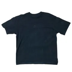 スポーツ ウェア ナイキ ルーズフィット NIKE ロゴ 厚手 シンプル 刺繍 センターロゴ M ブラック 黒 Tシャツ レディース ユニセックス メンズ 古着 半袖 CHM