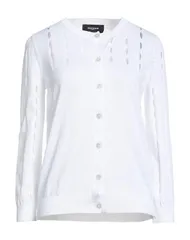 ロシャス レディース アウター カーディガン ROCHAS White ホワイトのサムネイル