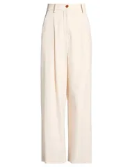 【送料無料】 アリジ レディース カジュアルパンツ ボトムス ワイドパンツ Off White