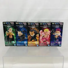 【中古】未開封)5点セット 好敵手 WCF ワールドコレタクブルフィギュア ワンピース[22]
