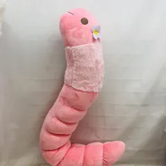 中古】タグあり)メダリスト ミミズ LLぬいぐるみ ミミズ ナムコ限定