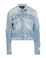 ディースクエアード レディース アウター ジャケット・ブルゾン デニムブルゾン DSQUARED2 Blue ブルーのサムネイル