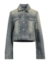 ケンゾー レディース アウター ジャケット・ブルゾン デニムブルゾン KENZO Blue ブルーのサムネイル