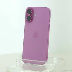 ソフマップ 〔中古品〕 iPhone16 256GB ピンク MYDY3J／A SIMフリー【377】