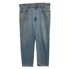 メキシコ製 Levi's 550 デニムパンツ W36 ライトブルー リーバイス ジップアップ ゴールデンサイズ アメカジ デニム ジーンズ 2604-370