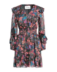 【送料無料】 シルビアンヒーチ レディース ワンピース トップス ミニワンピース・ドレス Black