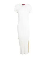 【送料無料】 マックスアンドコー レディース ワンピース トップス ロングワンピース・ドレス White