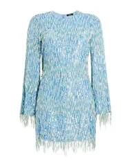 【送料無料】 エリザベッタフランキ レディース ワンピース トップス ミニワンピース・ドレス Light Blue