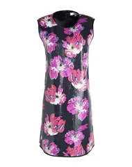 【送料無料】 ダイアン フォン ファステンバーグ レディース ワンピース トップス ミニワンピース・ドレス Black